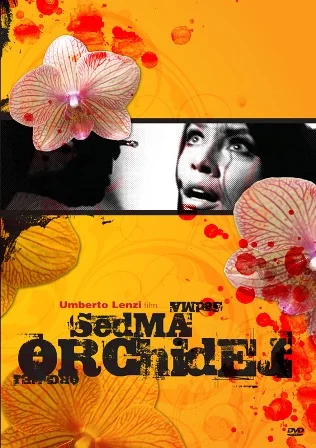 Siete orquídeas manchadas de rojo