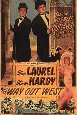 Laurel y Hardy en el Oeste