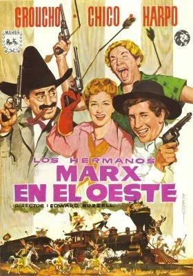 Los hermanos marx en el oeste